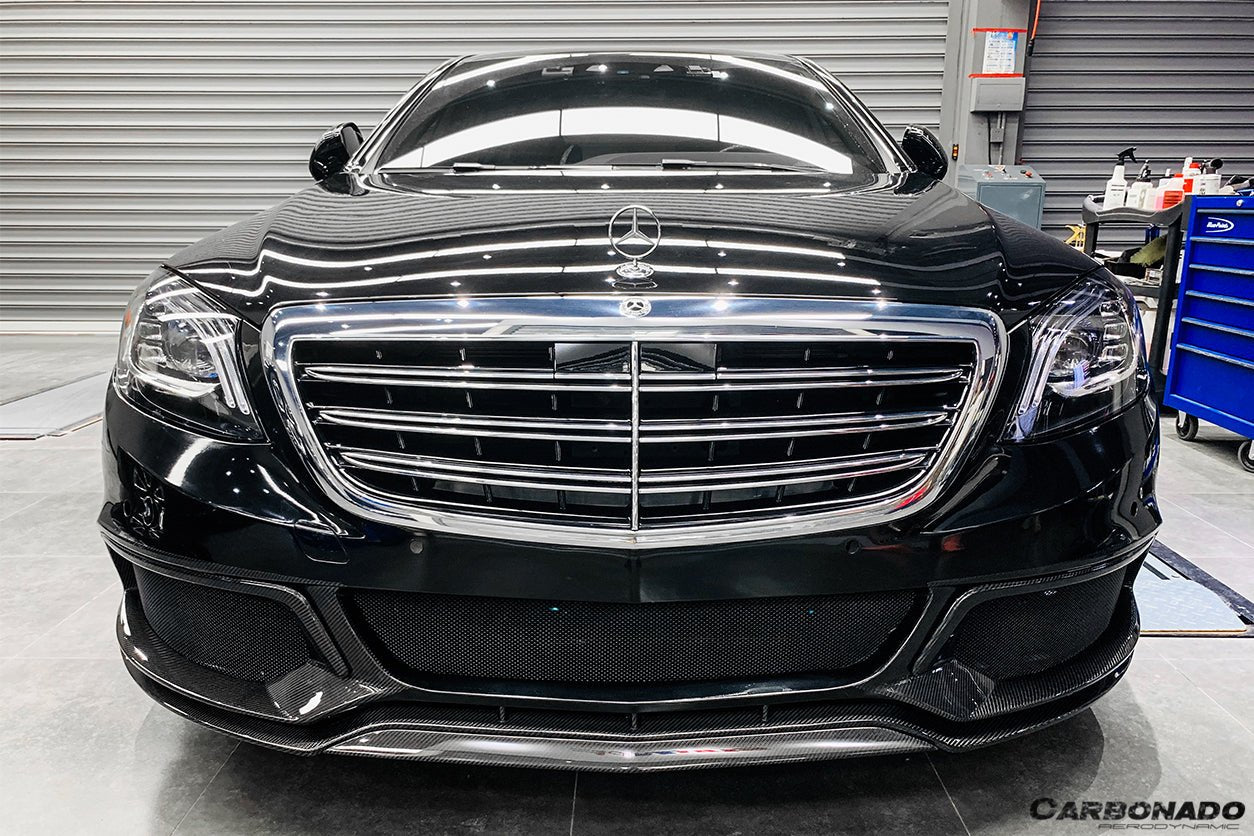 2017 - 2020 Mercedes Benz W222 Sedan BRS-2019 Style Front Bumper